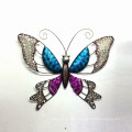 2 Colors Pastel Metal Butterfly Wall Decoration for Garden